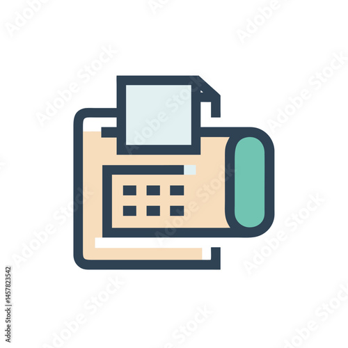 flat icon with shadow vector eps 8