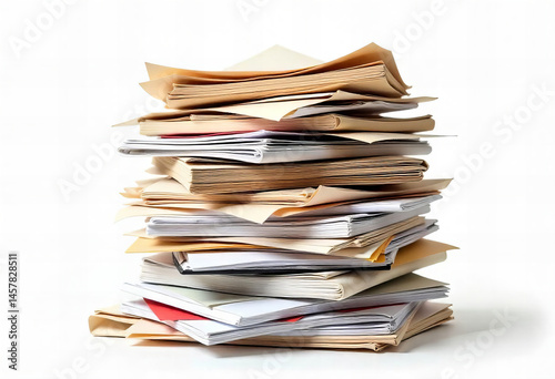Stack of Organized Papers