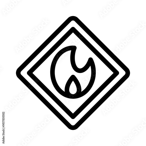 fire line icon