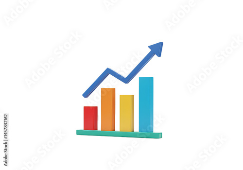 Graph Log Icon Isolated on Transparent PNG Background – Logarithmic Scale Graph Symbol in Clean Vector Style, Ideal for Data Analysis, Math Visualization, and Scientific UI Design Elements