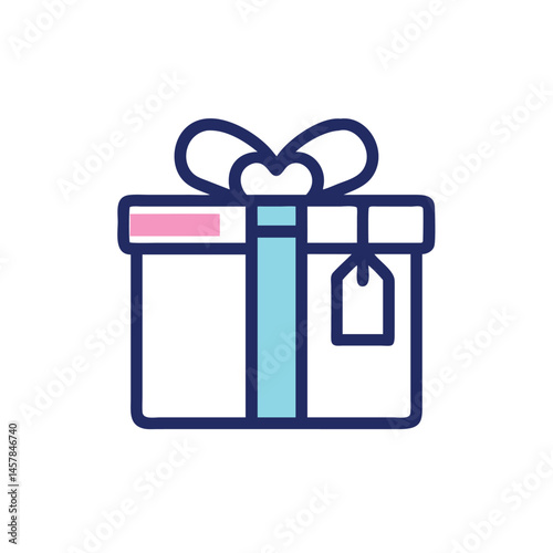 gift box with ribbon