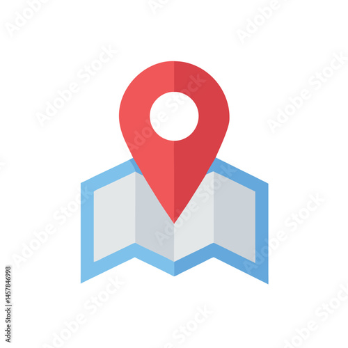 Free Download map pointer with pin icon - GFXLoad