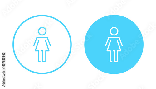 Female icon vector. woman sign and symbol