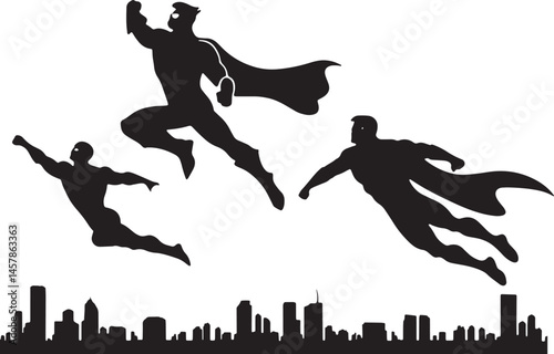 happy jumping man
