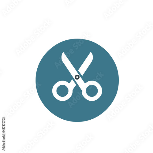 scissors isolated on white