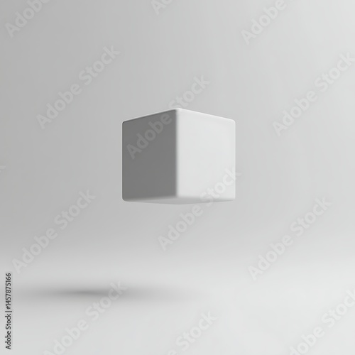 empty white wall with empty space