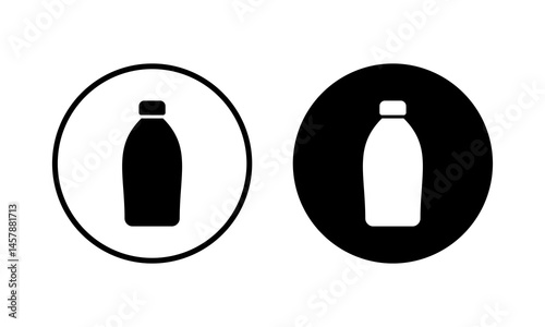 Bottle icon vector illustration. bottle sign and symbol