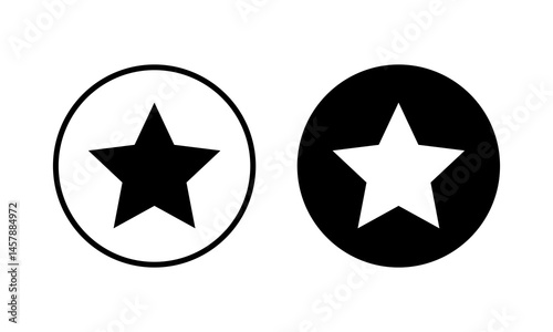 Star Icon vector illustration. rating sign and symbol. favourite star icon