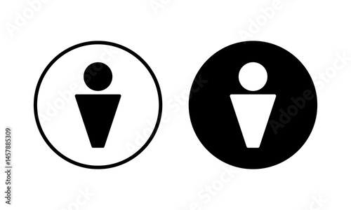 User Icon vector illustration. person sign and symbol. people icon.