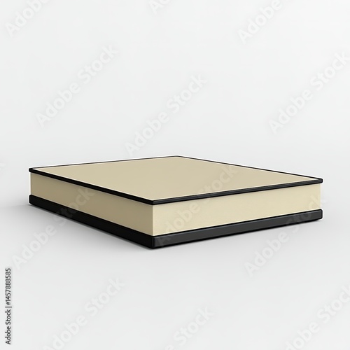 old book isolated on white background