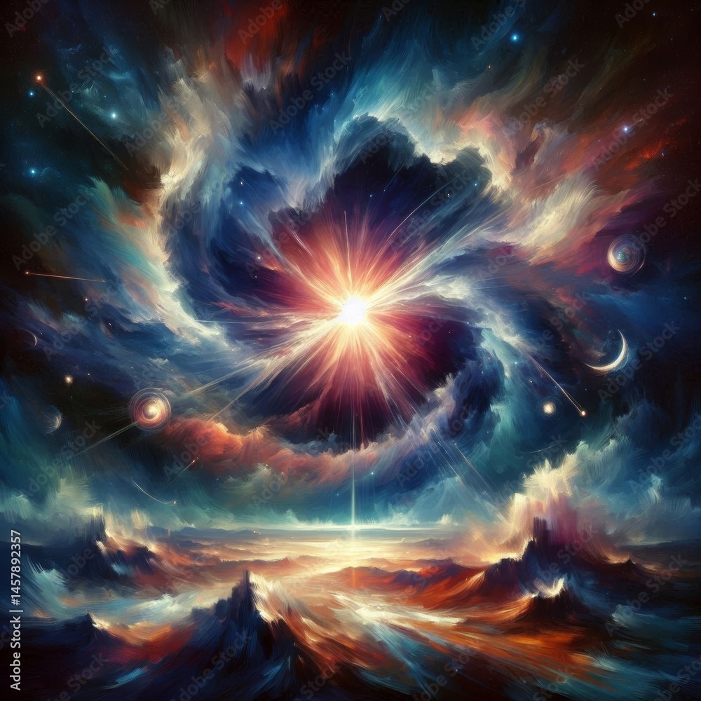 The brilliant blooming of cosmic nebulae The brilliant blooming of cosmic nebulae