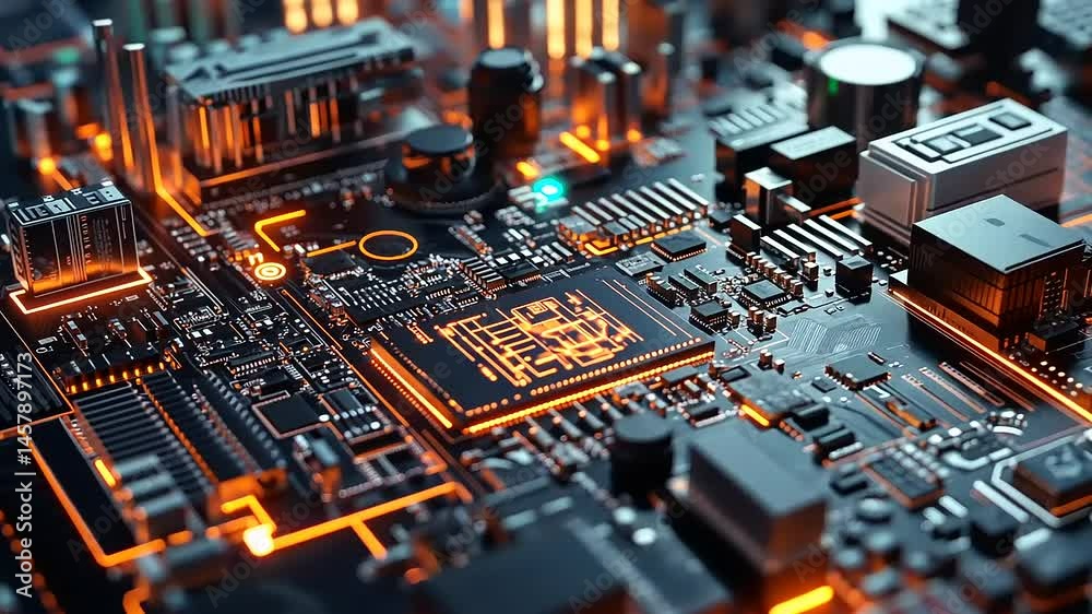 Illuminating Microcircuits: Exploring the Intricate Design of Modern Computer Chip Illuminating Microcircuits: Exploring the Intricate Design of Modern Computer Chip