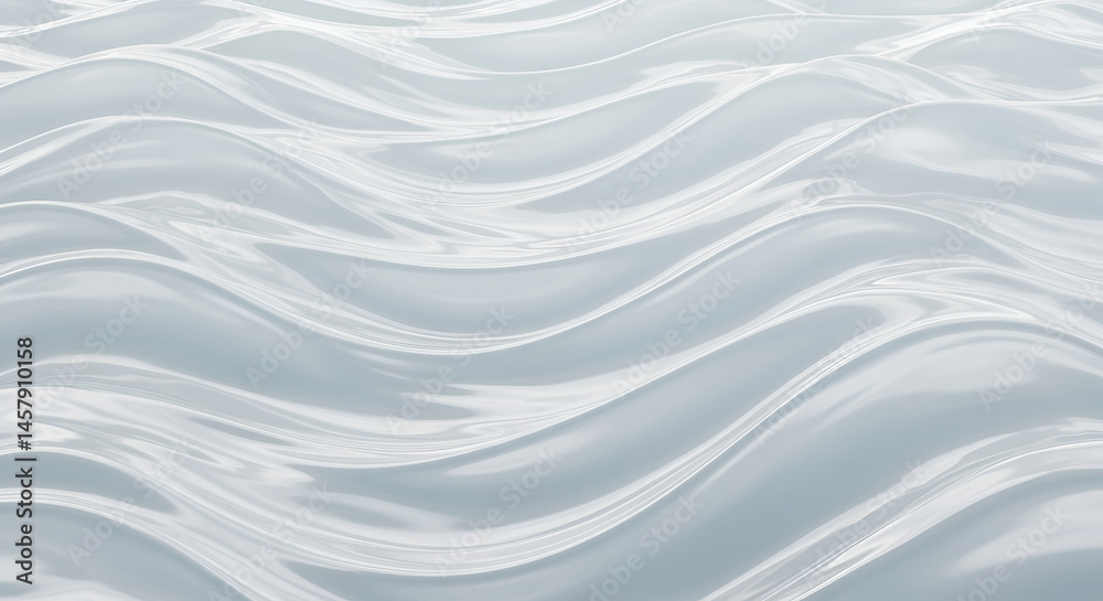 Flowing smooth silver rippled surfaces Flowing smooth silver rippled surfaces