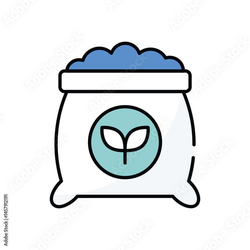 Fertilizer vector icon stock illustration 