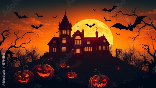 Gothic Halloween Vector