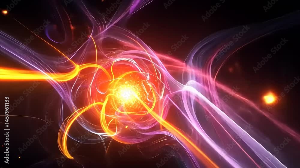 Captivating Visuals of Fractal Light Energy Core Emanating Power and Radiance Captivating Visuals of Fractal Light Energy Core Emanating Power and Radiance