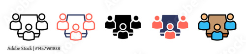 Meeting multiple icon