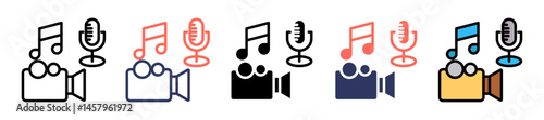 Entertainment multiple icon