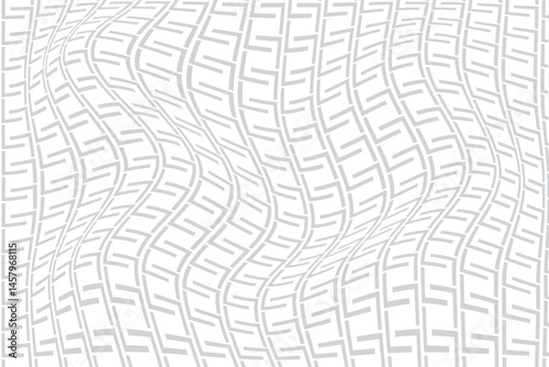 simple abstract grey ash color creative geometric wavy line pattern wavy lines optical illusion