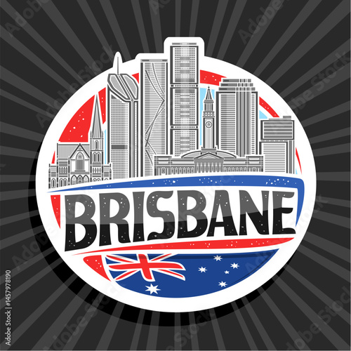 Vector logo for Brisbane