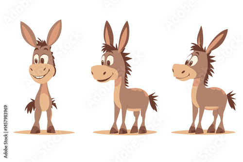 donkey and deer