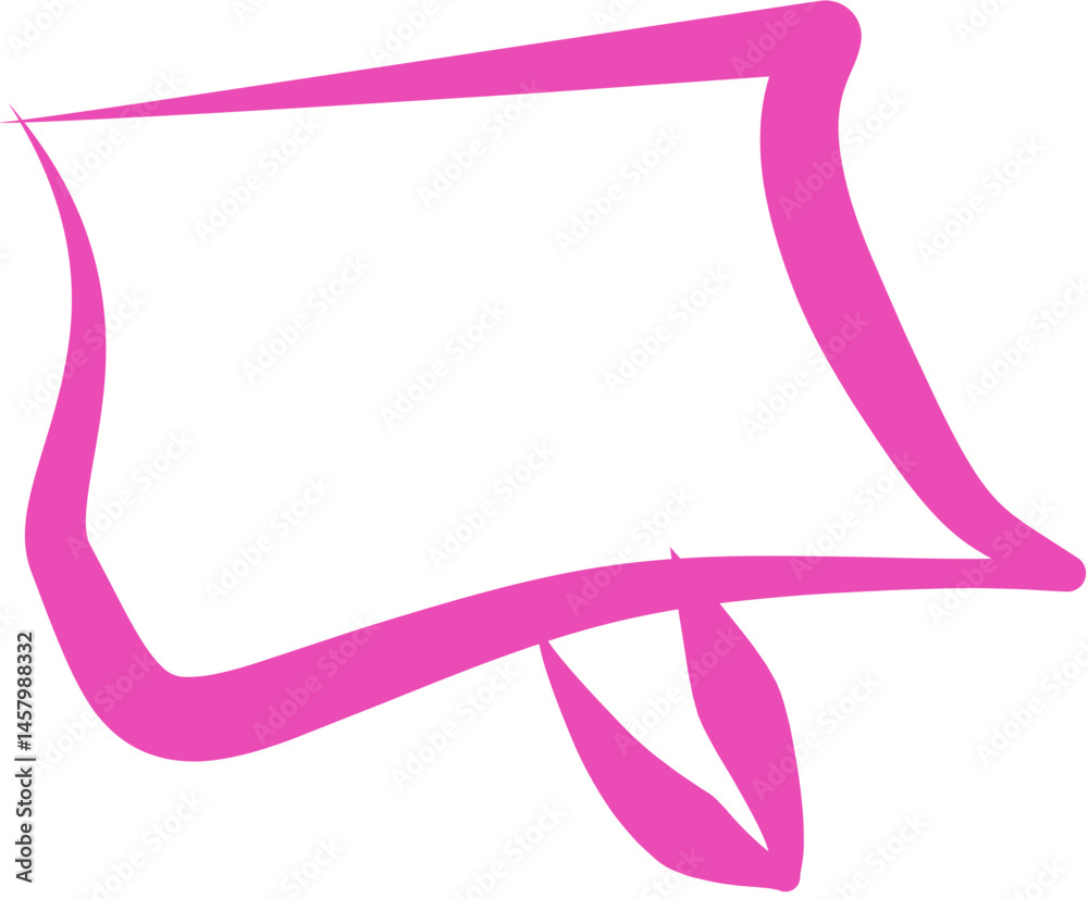 Abstract thick-line drawing resembling a dynamic form, a white background. Abstract thick-line drawing resembling a dynamic form, a white background.