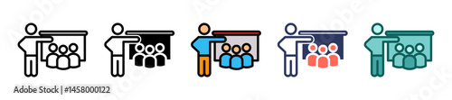 Mentorship multiple icon