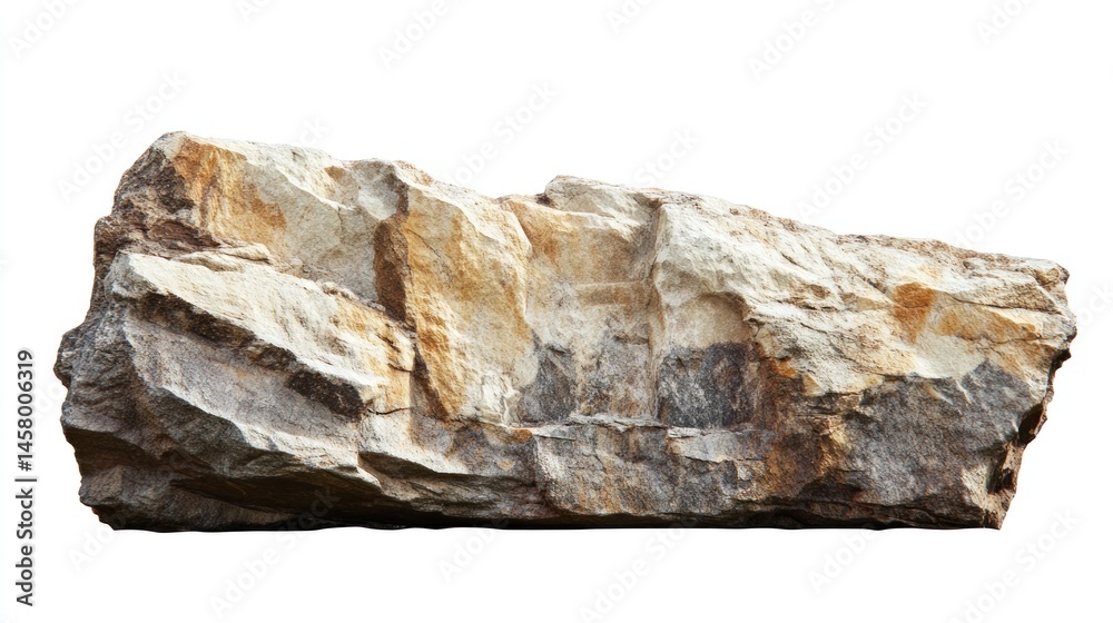 Large, irregular, natural rock formation Large, irregular, natural rock formation