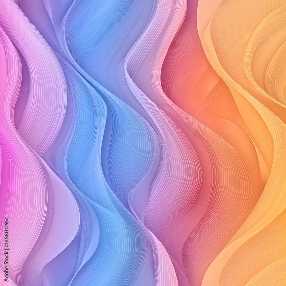 Colorful gradient abstract wavy background Colorful gradient abstract wavy background