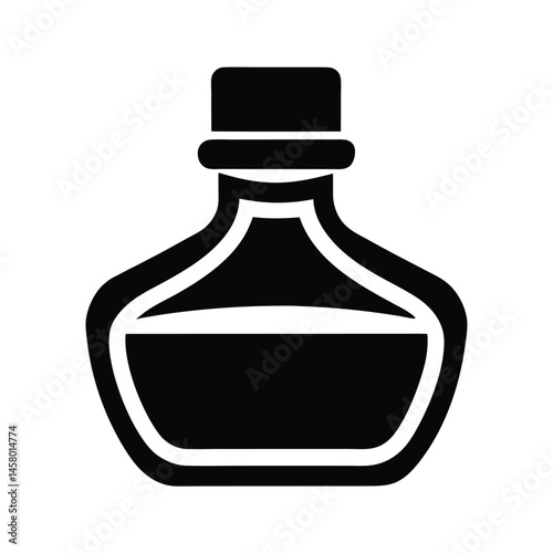 ink bottle icon vector illustration