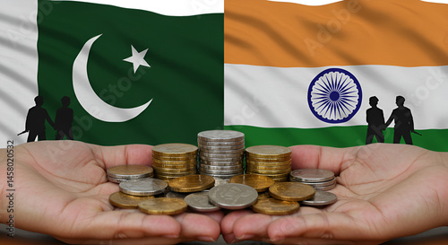 Military conflict between the world's two nuclear powers India and Pakistan.New asian War. Pakistan vs India,nuclear, territory, politic, confrontation, escalation