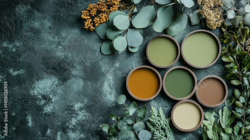 Start by choosing an earth-tone palette for your brand. You can use muted greens (olive, sage), warm browns, and soft neutrals.