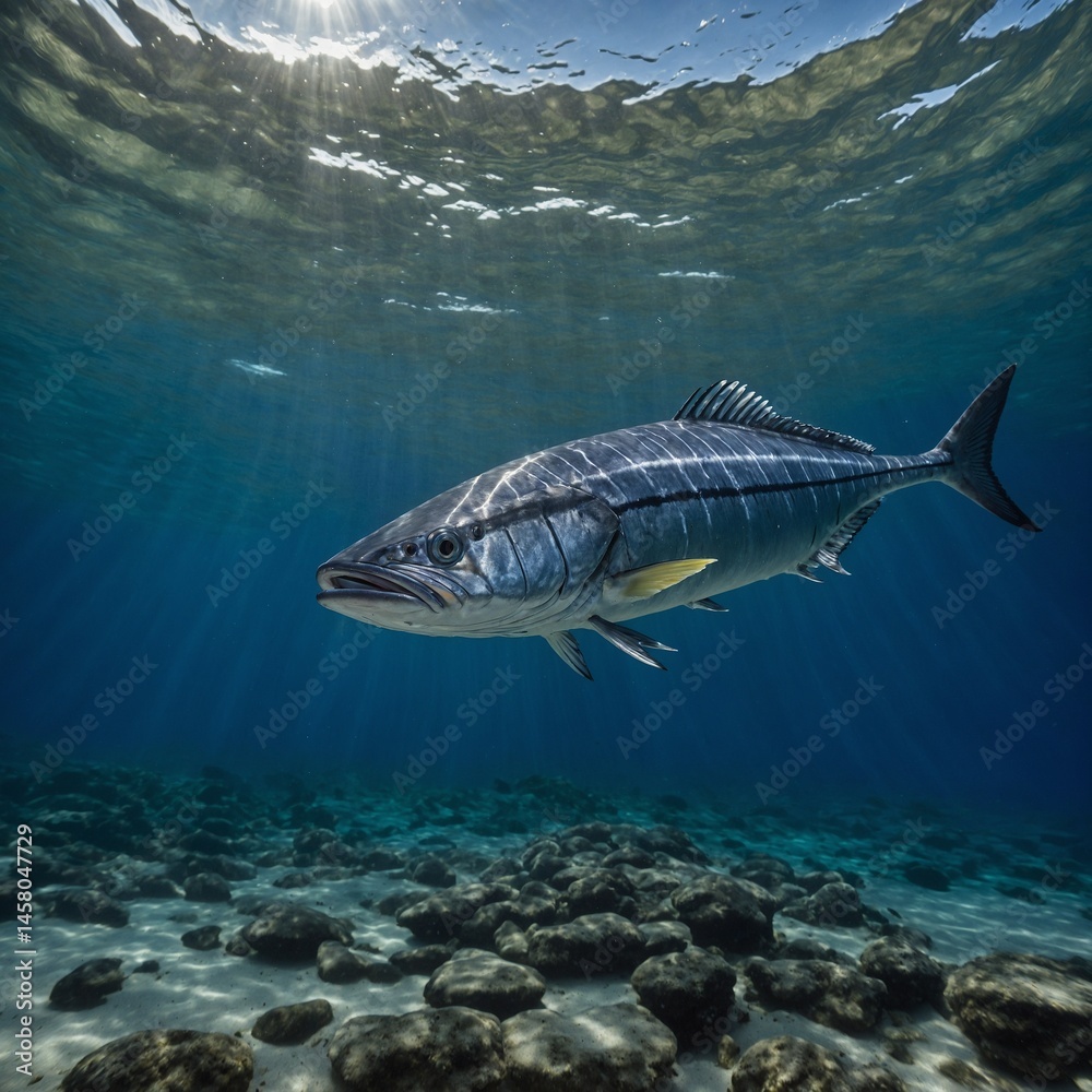 Fototapeta premium Wahoo’s Speed and Grace