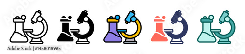 Chemistry multiple icon