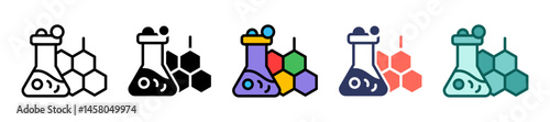 Biotechnology multiple icon