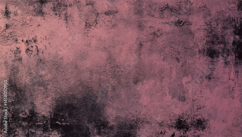 Grunge texture of a dilapidated wall in a red tone. Processed collage of rust metal table surface texture. Background for banner, backdrop or textureProcessed collage of rust metal table