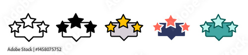 Review multiple icon