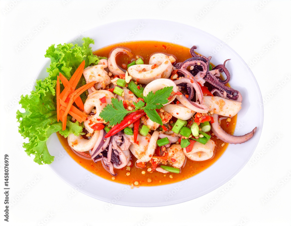 Stir-fried broccoli with sliced sausage, isolated on transparent background, top view, high quality photo Stir-fried broccoli with sliced sausage, isolated on transparent background, top view, high quality photo