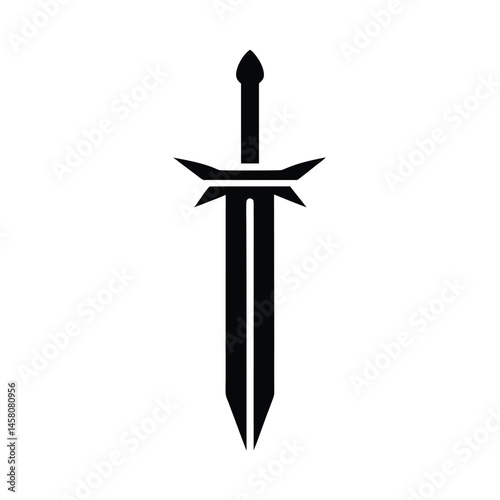 sword blade icon vector illustration