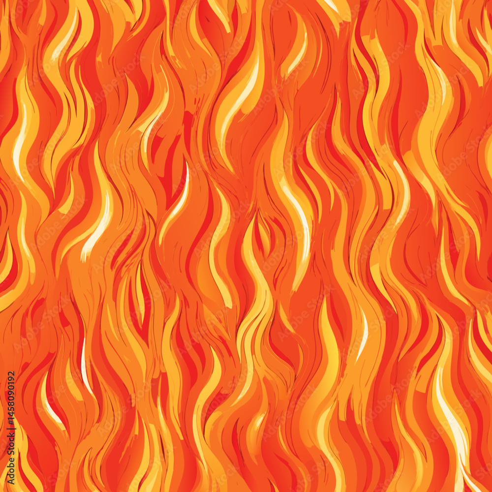 Abstract Fire Flow Patterns – Vibrant Flame-Inspired Wave Textures