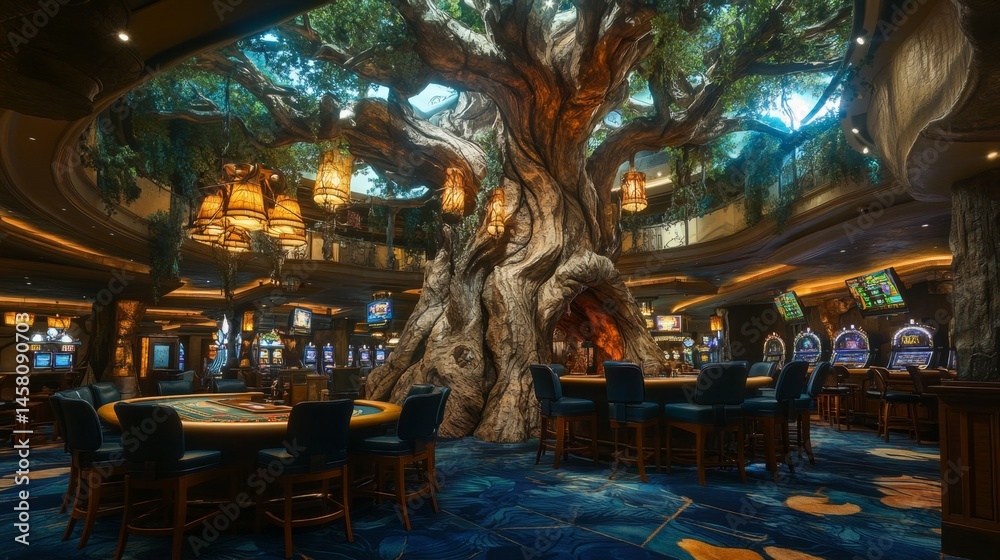 Enchanted Casino Interior Design: A Luxurious Gaming Space