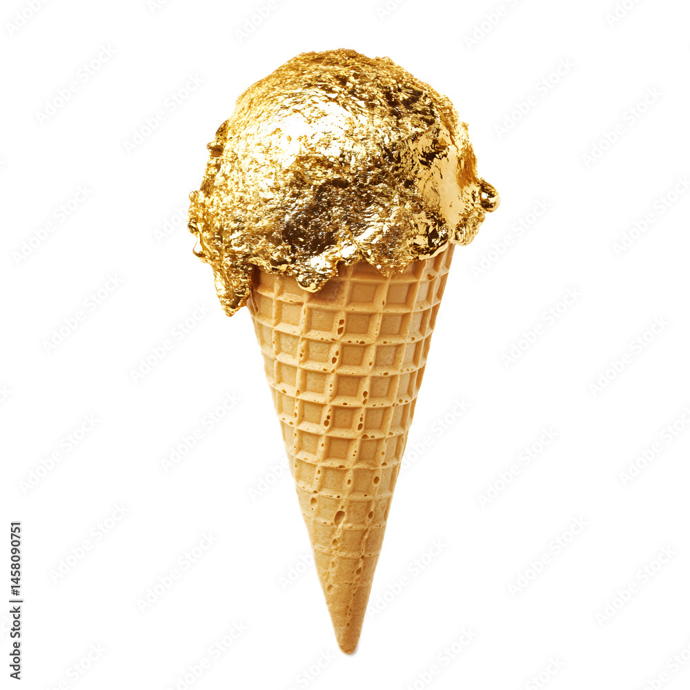 Sparkling Golden Snow Cone Sparkling Golden Snow Cone