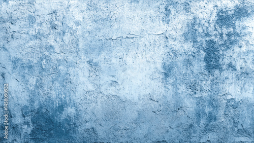 A grainy textured background in shades of deep blue, reminiscent of a weathered surface. Blue background from Venetian plaster with imitation of marble texture
