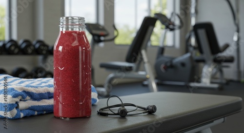 Invigorating smoothie provides a boost of energy after a vigorous workout
