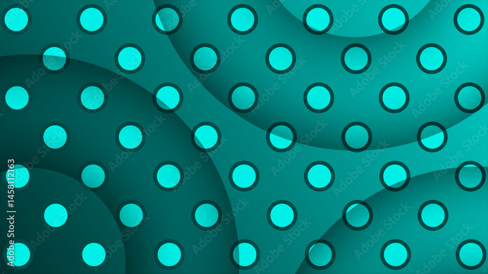 Cyan 3d depth semi circle shapes background, simple and elegant minimal background Cyan 3d depth semi circle shapes background, simple and elegant minimal background