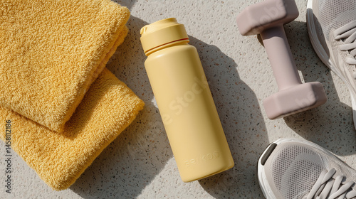 Gym Essentials: Close-up sh...