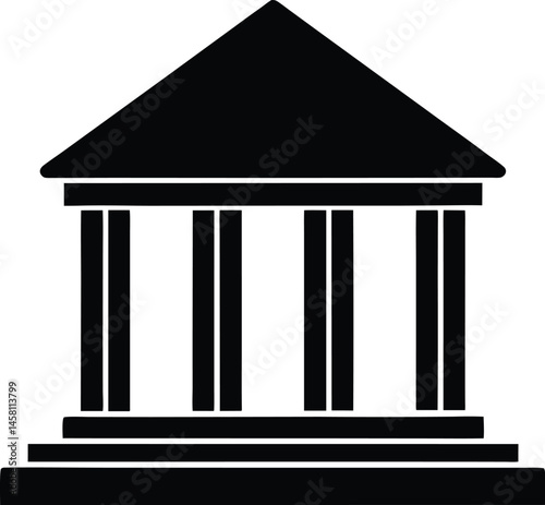 vector illustration of a column