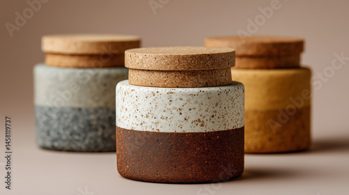 Artisan Ceramic Jars: A tri...