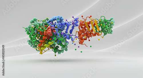 Protein‑Ligand Docking Simulation in Pharmaceutical Design – Computational Modeling Graphic