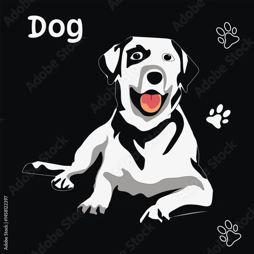 black labrador puppy